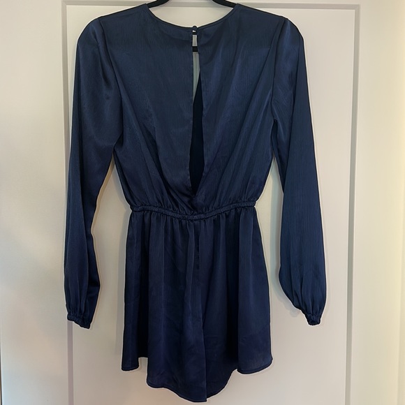THE FIFTH LABEL Open back Blue romper SZ XS - Picture 6 of 6